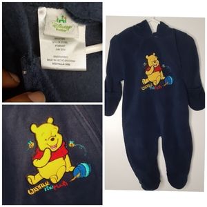 Winnie the Pooh coverall blue size 3-6 months